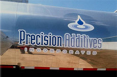 PRecision Additives Delivery Tanker